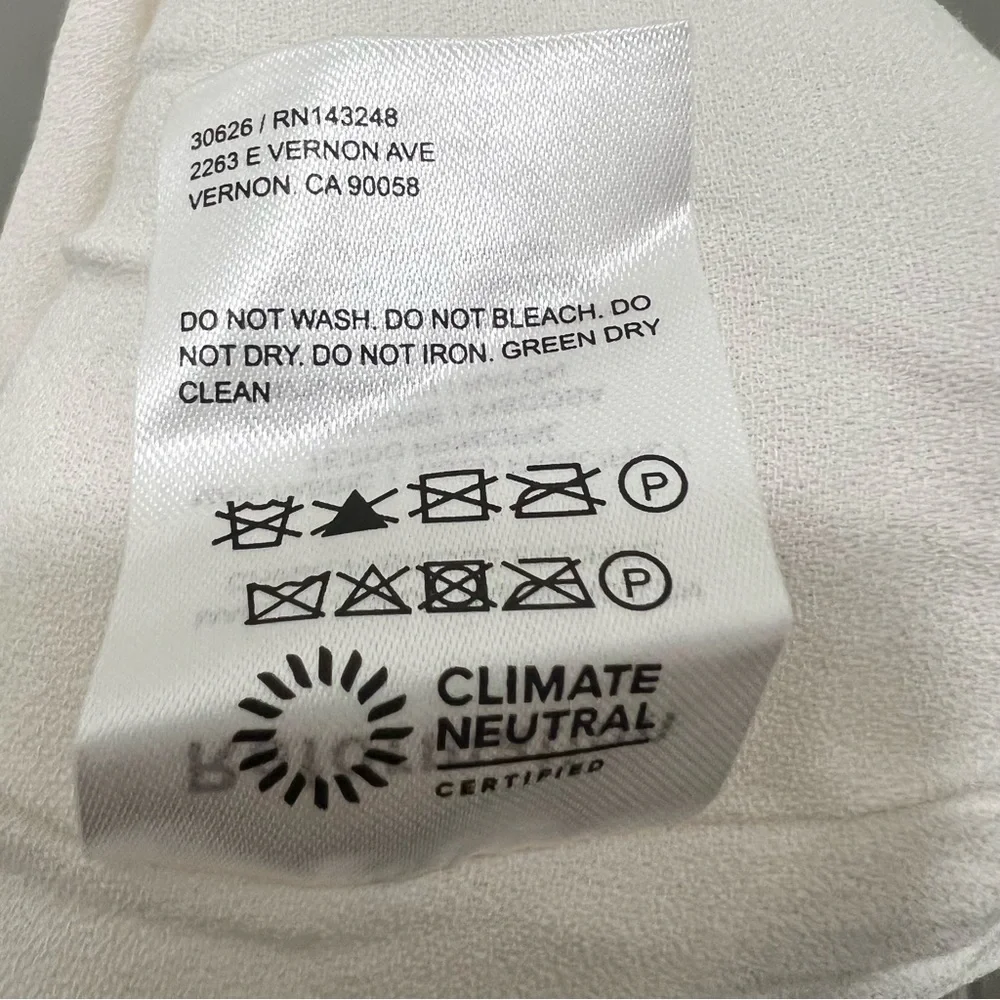 ⚡️⚡️NWT REFORMATION Balsam Dress in Ivory, Size 4 - Picture 14 of 16